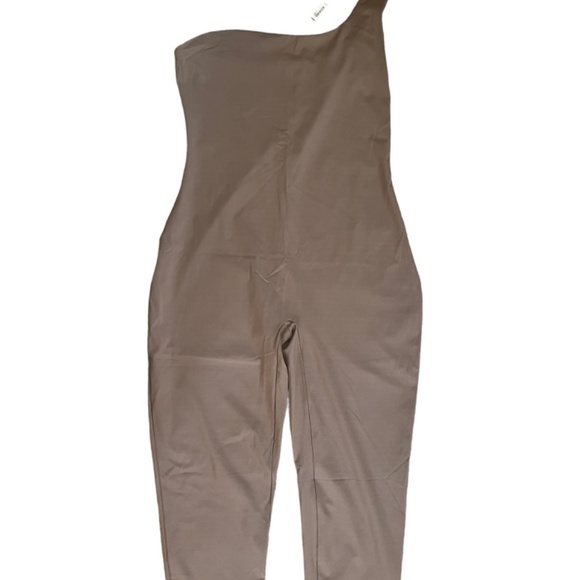 Skims 3X all in one onesie one shoulder Umber NWT MSRP $128 - Picture 2 of 5